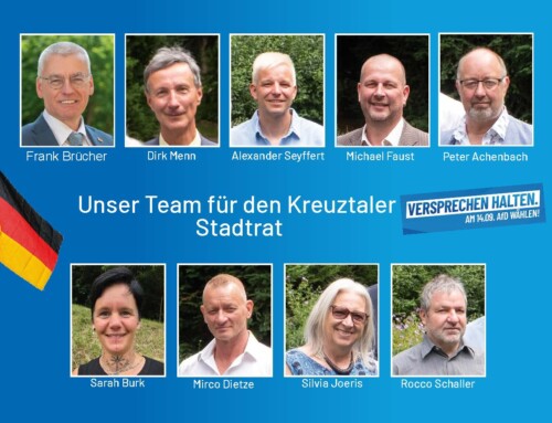 Unsere Kandidaten für Kreuztal